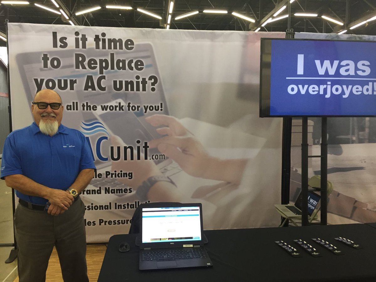 newacunit's tweet photo. It’s the final day. Come ask your questions about #newacunit.com booth 267 #texashomeandgardenshow https://t.co/61RFVnPc0S