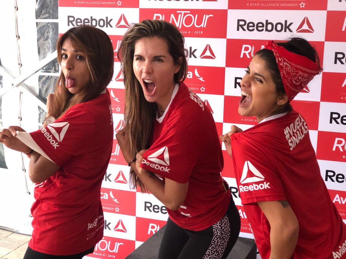 Feliz de estar en el #runtour hoy!! @ReebokColombia @Avianca