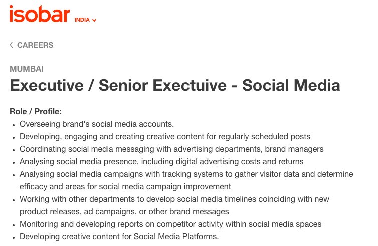 dxnaveen's tweet photo. @IsobarIndia Spot the typo. https://t.co/yy0LdIQ984