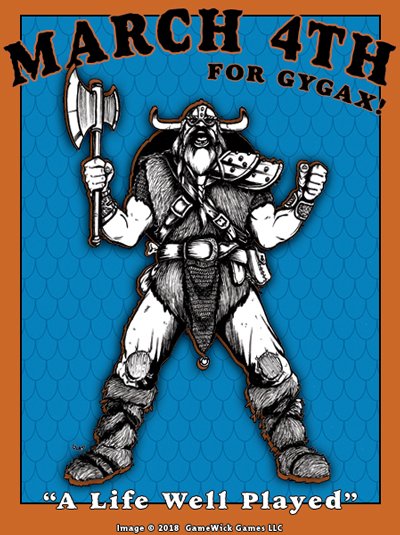 GamewickGames's tweet photo. March 4th! Taking a moment to acknowledge the man who got all our funky-sided dice rolling, Gary Gygax: https://t.co/bdoSKP1Dfu #DungeonMaster #dungeonsanddragons #rpg #gaming #geeks #wosf #GaryCon #GenCon #origins #paxeast https://t.co/4ExWbPbOCr