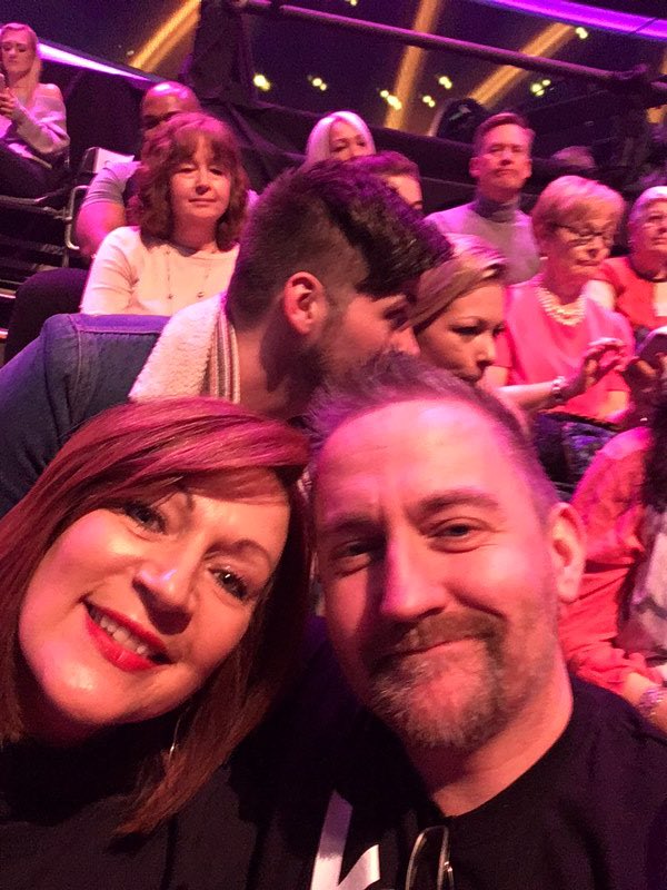 lisa_quickenden's tweet photo. We are here @JakeQuickenden ready to bring the house down love you  #DOI https://t.co/s66zwU74ET