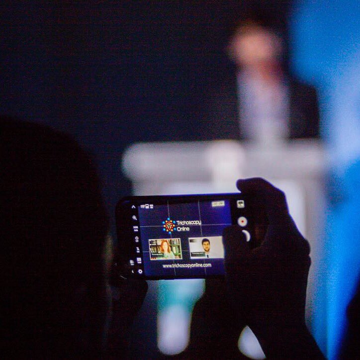 TrichoscopyON's tweet photo. Trichoscopy Online caught on camera at the Hair &amp; Nail Symposium in Rio de Janeiro! https://t.co/ebnye2jfb9