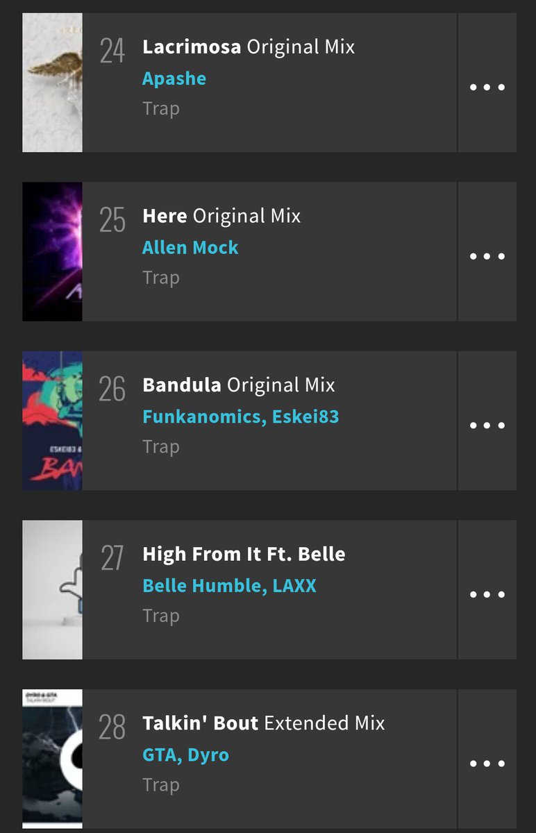 InfoPyramid's tweet photo. @AllenMockMusic - Here (Original Mix) has moved up the #Top100 @beatport (#Trap/#FutureBass) Charts and is sitting at #25 today. Ty 4 the support! #AllenMock https://t.co/o2cip4oRlG
