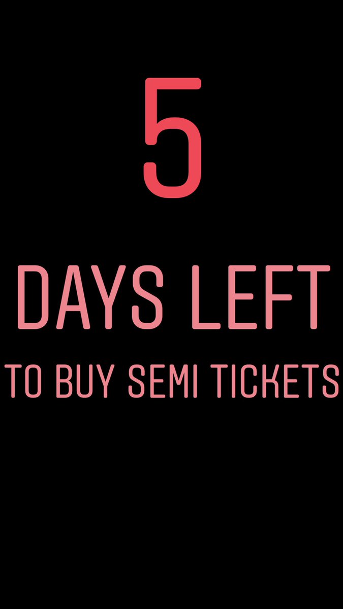 Hey Vaughan, less than a week remaining to buy your semi tickets!! It’s crunch time!! Semi tickets are available through school cash online and can be picked up from the sac table by showing your receipt!! Table selection is also available at the sac table!! Can’t wait to see you