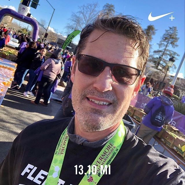 npann's tweet photo. Completed my 5th #Livermore Half Marathon in a row. #legacy #runliv #fleetfeet #nikerunning #nrc #nikeplus https://t.co/USJaTWLzdD https://t.co/DjcQfyJgEl
