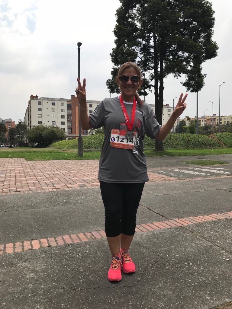AdriGonzV's tweet photo. My first 10k! Amazing! #runtouravianca #MercerActive @lifeatmercer , because #MercerHealth is always one of my priorities https://t.co/CeqEmhw2j0