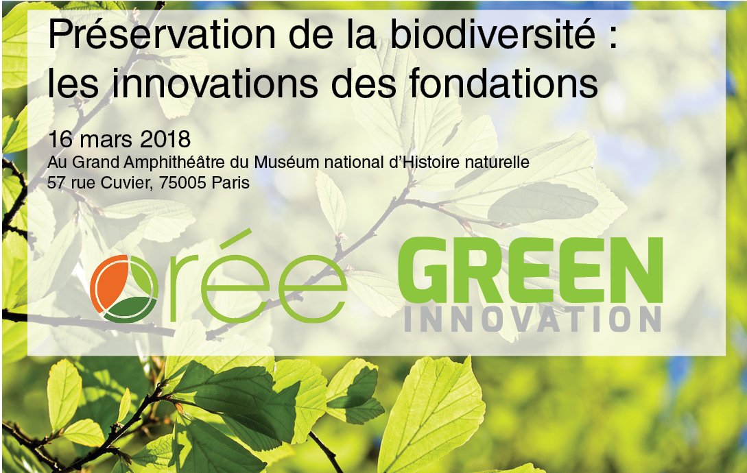 assoOREE's tweet photo. #INVITATION ! RDV le 16 mars au Muséum national d'Histoire naturel pr 1 matinale consacrée aux #innovations des #fondations  pour la préservation de la #biodiversité >>> Découvrez notre programme ! @Le_Museum @Fondationfrance @GoodPlanet_ @Gecina @UNEPfr  https://t.co/cIMd8kP1ZK https://t.co/kDzo6kkqso