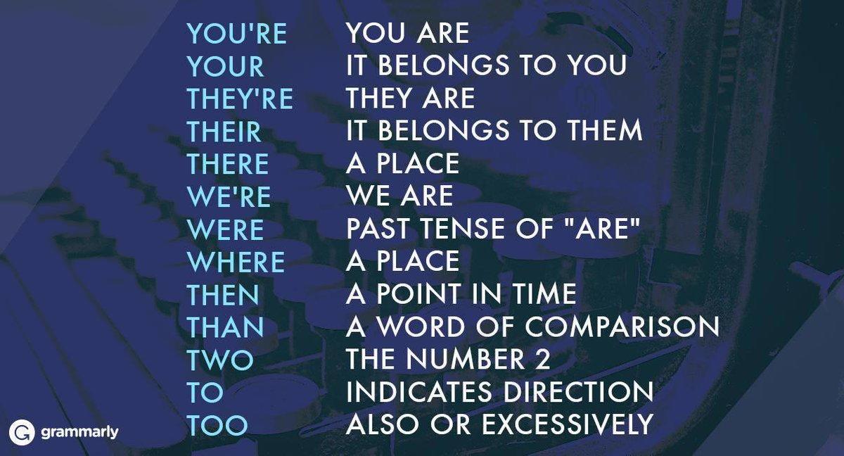 SuperhumanHQ's tweet image. A gentle #GrammarDay reminder: