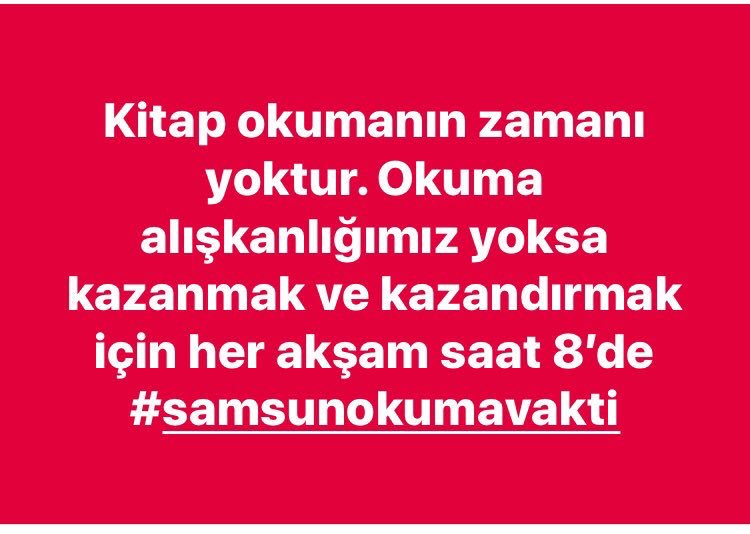 Turan055560's tweet photo. #SamsunOkumaVakti https://t.co/9ZBBcGsx5I