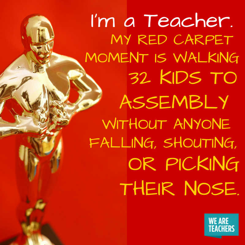WeAreTeachers's tweet photo. #Oscars #Oscars2018 #AcademyAwards #TeacherLife https://t.co/MkPmT6AvG9