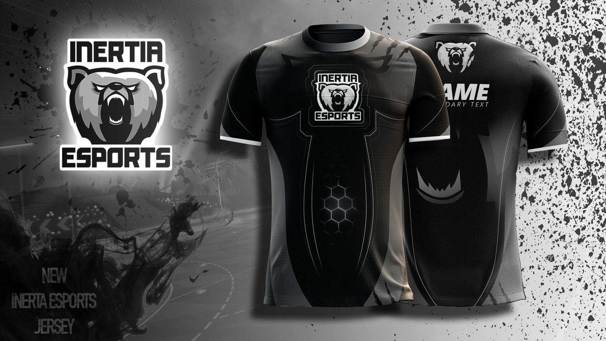 Inertia_Esports's tweet photo. Even though we're a smallish team and there's no need for a jersey at this point in time, but what do you think? Would you rock this? #IERL #eSports
#GraphicDesign #Jersey https://t.co/ePRcopdMuN