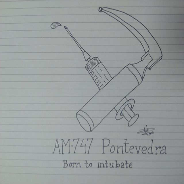 oscarestraviz's tweet photo. Reinterpretacion de la hoz y el martillo comunistas de mi compañero @karayete #urgencias #emergencias #instanurse #instanursing #laringo #jeringa #borntointubate https://t.co/8wQTizwAjI