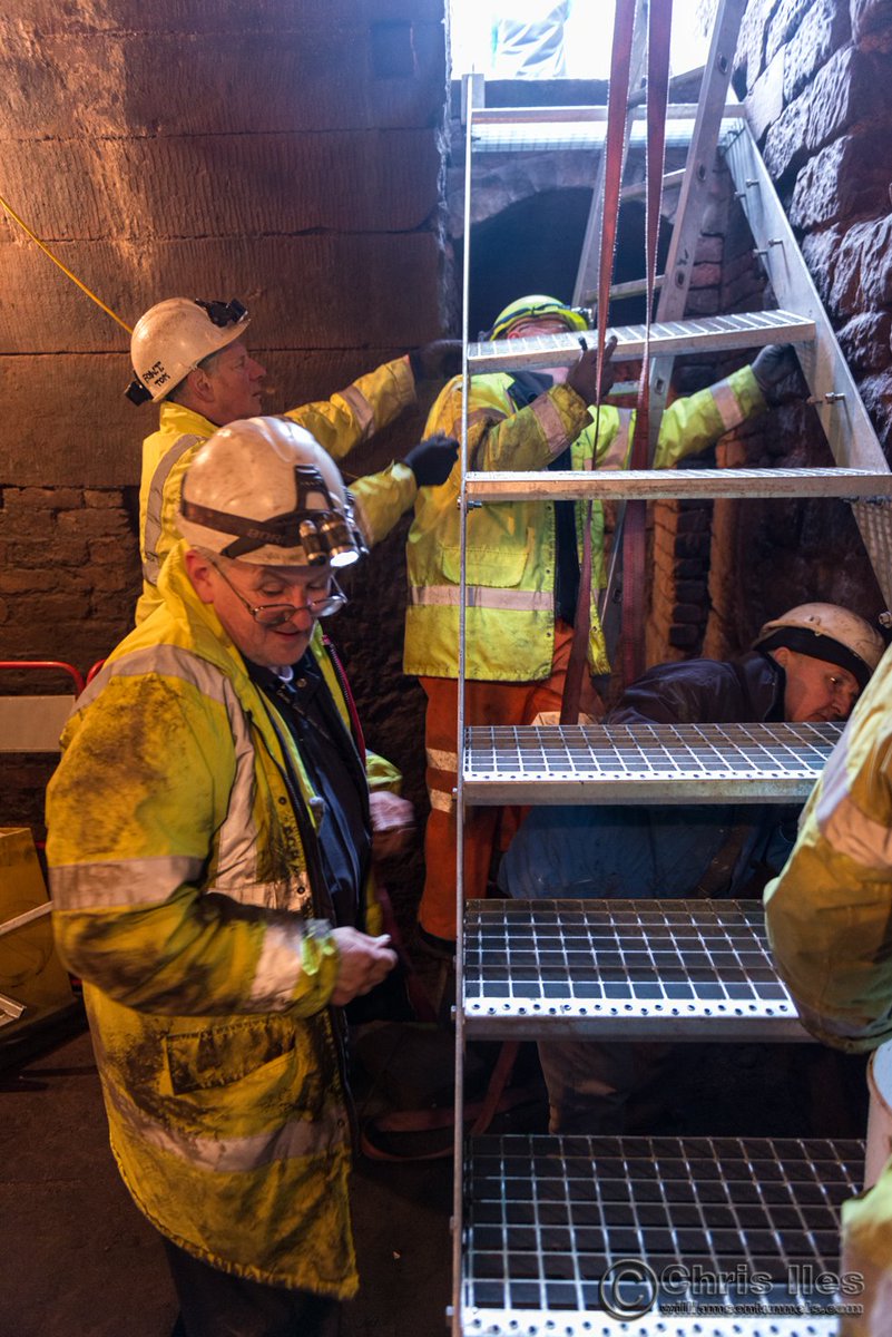 FoWT's tweet photo. Today was another Landmark day for #FoWT & #WilliamsonsTunnels. Thanks again to JB Fabrication (Wrexham) Ltd who kindly manufactured & donated a staircase for #WilliamsonsHouse.
Never Again will we need to use Ladders to access #SandstoneArch #Gash #BanquetingHall
#SafetyFirst https://t.co/8yxX4dsbOs