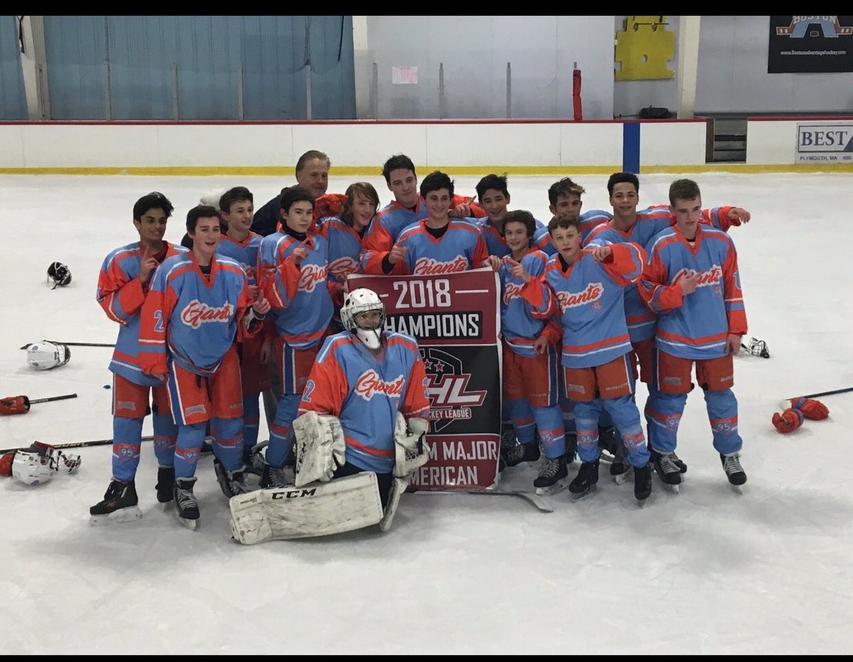 lovellhockey's tweet photo. Congratulations to the U14 and 08 @95HockeyGiants teams on winning the @BHLHockey1 League Championships!  2nd year program had outstanding all around year! https://t.co/TPzRmVLZMv