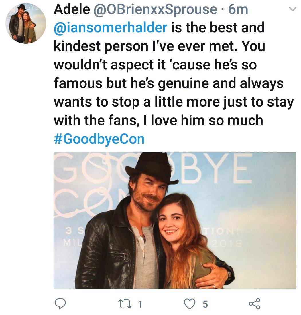 softcavilly's tweet image. Beautiful soul 💞 #iansomerhalder #GoodbyeCon @iansomerhalder