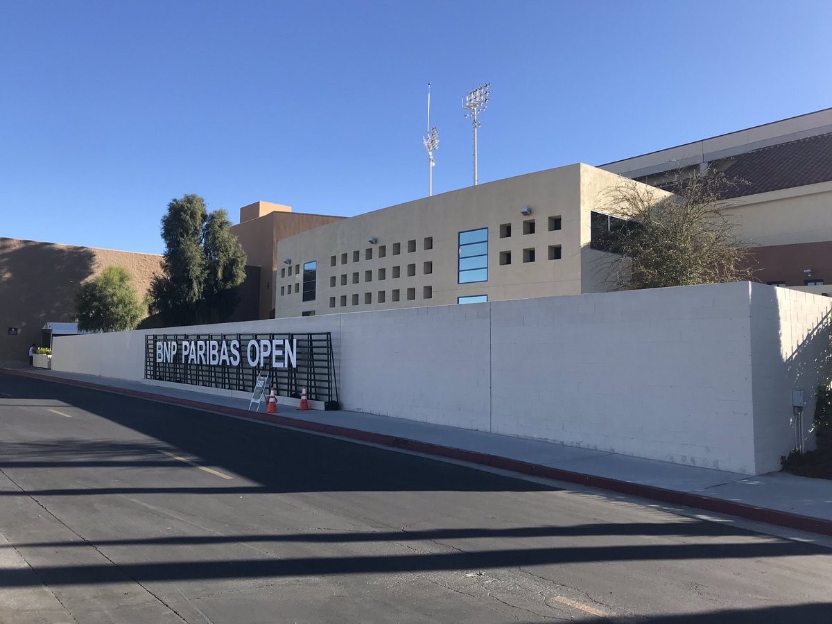 MerchantTennis's tweet photo. Tomas has touched down in Palm Springs for the @BNPPARIBASOPEN #stringingforthepros #palmsprings https://t.co/xE5sWcCfXZ