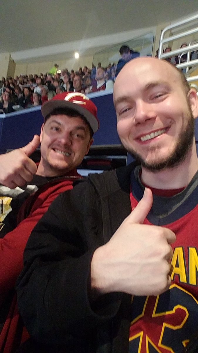 rockycliff84's tweet photo. Effffin GREAT time at the #Cleveland #Cavs #NBA game last night against Denver!!! With the homie @JweezyO5 #BuckeyeKicks Up in #Cleveland #Ohio #QArena https://t.co/I5K2dzfOwv