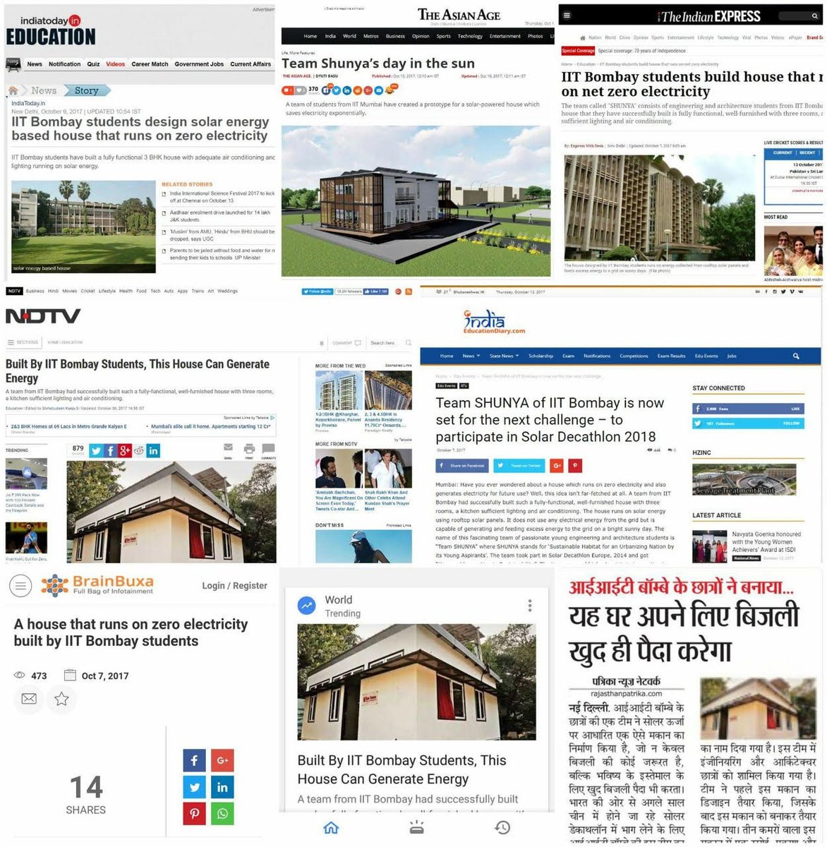 Feba31's tweet photo. @SushmaSwaraj @vijaypdwivedi @CPVIndia @MEAIndia 
We are a team of passionate Engrs. from IIT Bombay representing 'India' in the International SolarDecathlonCompetition2018.  As a matter of National Pride, we request for support from MEA https://t.co/IZVLjyQw3L @IITB_TeamSHUNYA https://t.co/et1i2Ou92d