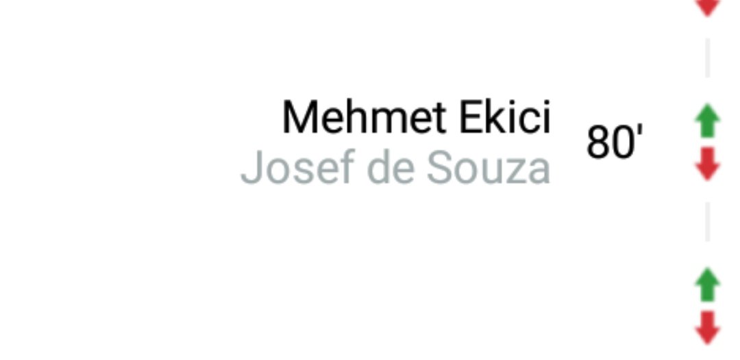 Görsel şunu diyor. Gol atmam gereken maçta çift ön liberomu 80 dk bozmadım.