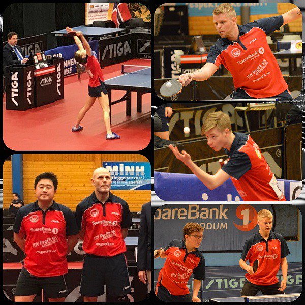 Modumbtk's tweet image. NM senior – singel og double modumbtk.no/archives/4727