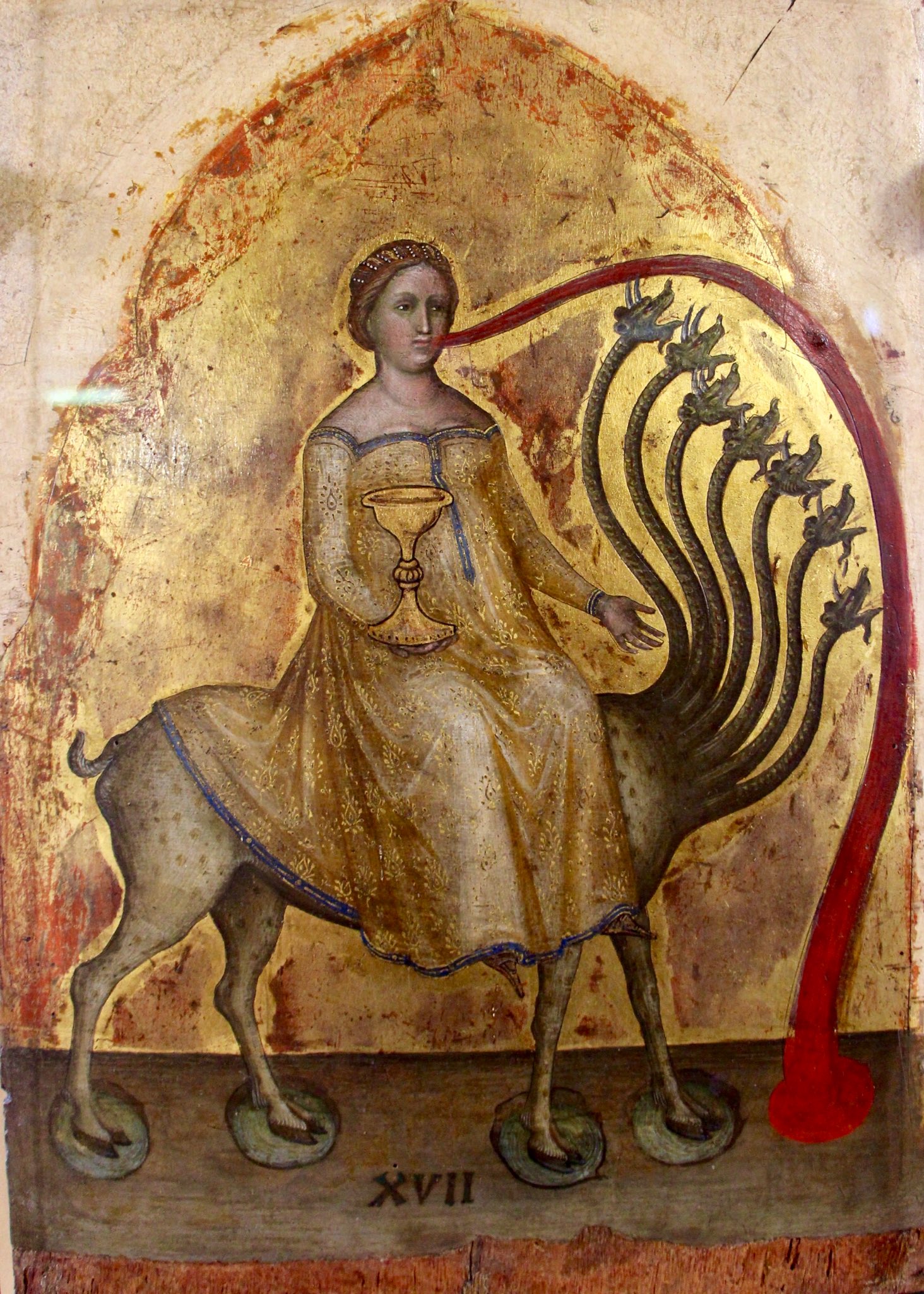 Damien Kempf on Twitter: "The Beast of the Apocalypse [Jacobello Alberegno, 1360-90] https://t.co/n4AMwP2xdn" / Twitter