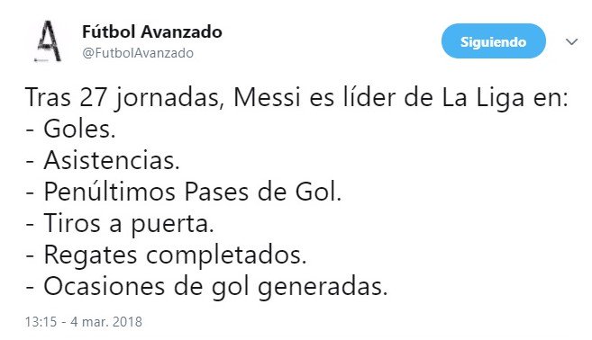 FiebreCule's tweet photo. No existe jugador más completo en el mundo. https://t.co/elAVd5DhpJ