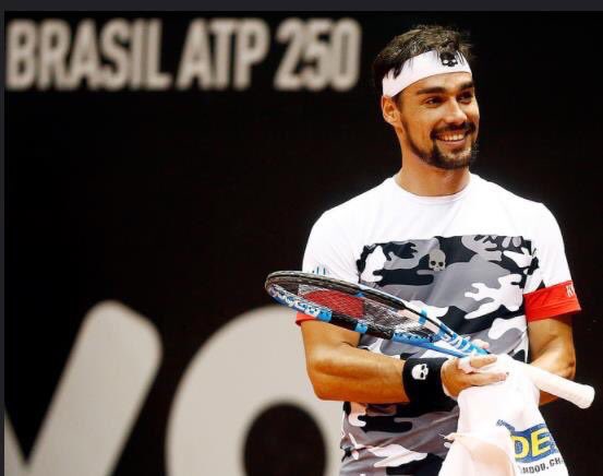 Complimenti a Fabio #Fognini che si aggiudica gli #Open Brasile e dedica la vittoria al capitano viola #Astori, un gesto da vero campione, bravo!