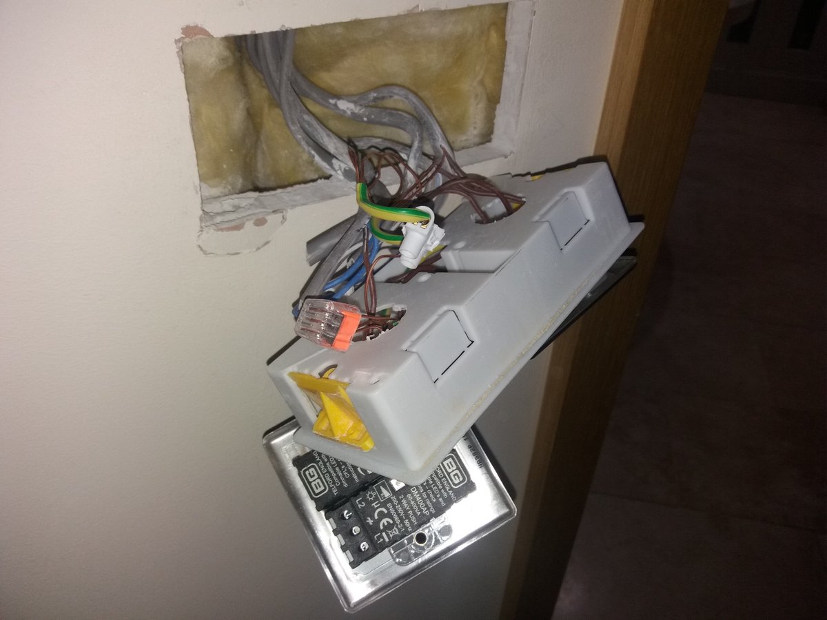 I came across this shambles recently signed off by a sparky for his builder mate, and of course the EIC is fabricated nonsense, a TNCS system marked down as a TNS, Ze marked as 2.4 ohms, circuit readings, well you get the picture. All signed off and accepted by building control..