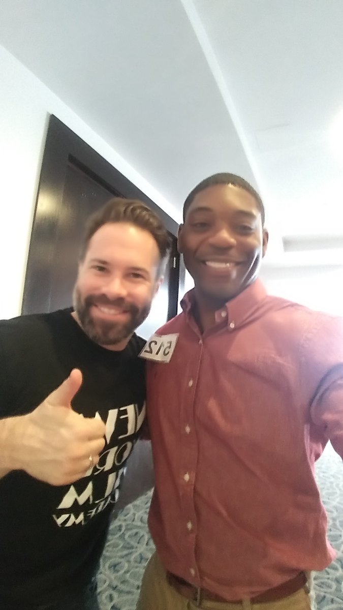 cleavandor's tweet photo. Photo with Blake Babbitt New York Flim Academy, Associate Director of Recruitment @NYFA @talentincschool Orlando.(Fl) 4Mar2018 https://t.co/efr1LzYqyG