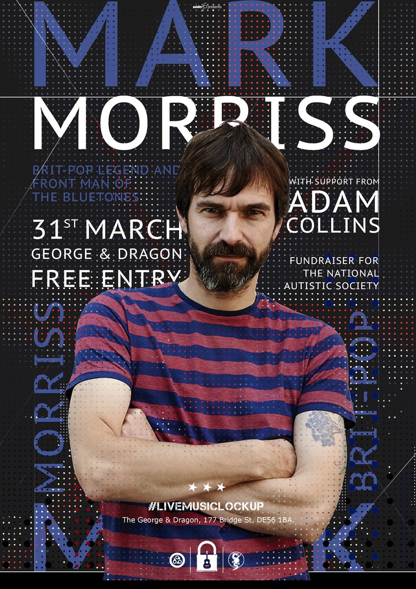 LOCKED in at The <a href="/GeorgeDragonBel/">George Dragon Belper</a> March 31st we have a very special guest!
#LiveMusicLockUp #belper #node56