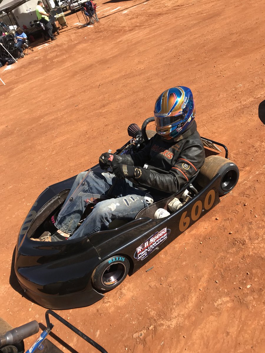 Carson_600's tweet photo. Instead of me typing a book on here you can read the book I wrote on Facebook about this weekend. @OutcastKarts was damn good! Tons of speed all weekend @tstdirt just no results to show for it. Ran up inside the top 3 for over half the race. Cautions hurt us. https://t.co/11crgNTihw