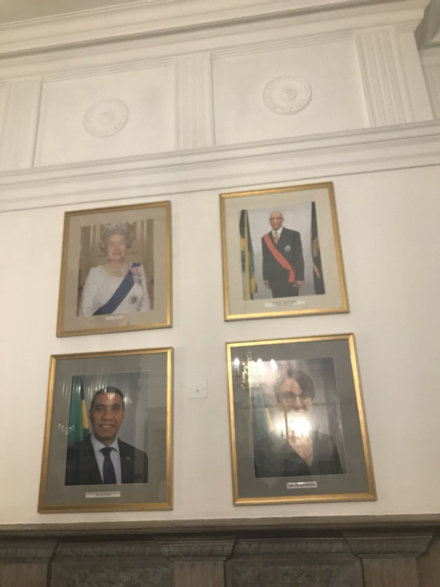Rose85D's tweet photo. Me and the team attending an event at the Jamaica High Commission for Jamin Uk. Twas a lovely evening.  Yes, I said twas, I’m bringing back old time chat. https://t.co/TIvHlKd9Cb