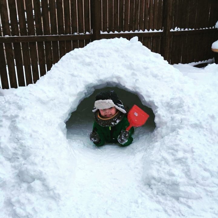 Stacie685's tweet photo. Getting cosy for the night!! Hope he has room for dad lol @ClarkstonPS https://t.co/BPO6d6tVMK