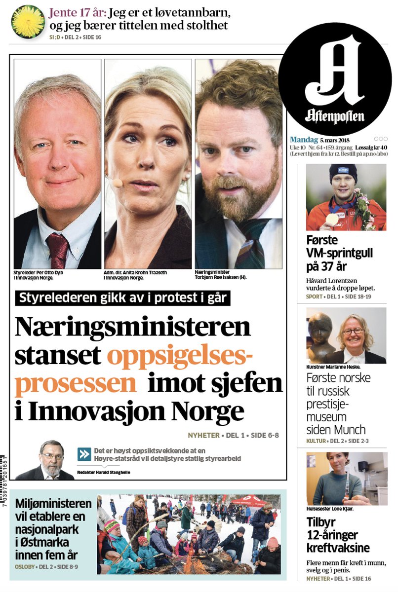 Aftenposten tweet picture