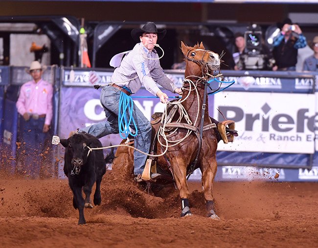 TwisTEDRodeo's tweet photo. California cowboy Jordan Ketscher was the most consistent man in the #CTEC18 field, and it paid off to the tune of $104,000 at the @CinchJeans Timed Event. https://t.co/ceShbZbh6q https://t.co/izaD4oYZ6m