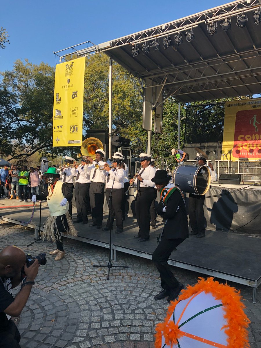 CongoSquareFest's tweet photo. CONGRATS!! #ClassGotBrass winners as follows: 
Advanced:
1. Landry-Walker HS
2. KIPP Morial Middle School
3. Edna Karr HS

Beginner:
1. Park Forest Middle School
2. Renew Cultural Arts Academy
3. Young Audiences Charter School https://t.co/zx2i6zAOWd