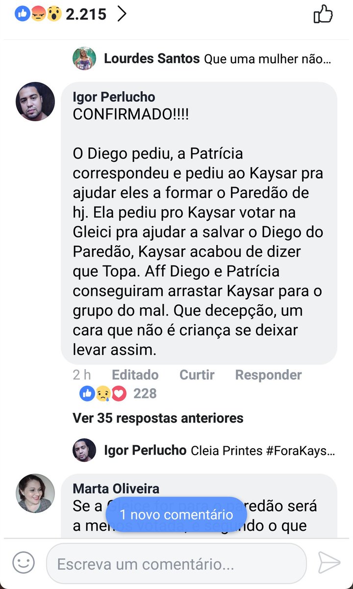 umreIicario's tweet photo. Galera do facebook ta decepcionada com o kaysar https://t.co/ntn1I6jzCt