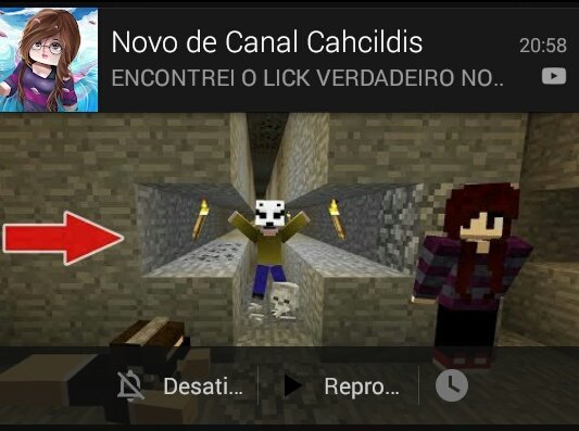 MarceloPlayer6's tweet photo. @cahcildis @YouTube Notificação chegou \o/ https://t.co/TyWk5wsjS5