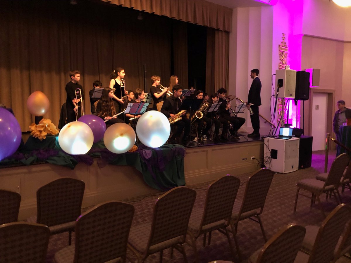 galeabrewer's tweet photo. At #MS54 Booker T Washington Sch Masquerade Gala 3.3.2028 @cec3nyc @NYCSchools with a great student jazz band and a wonderful music teacher! https://t.co/27ry5pmiQD