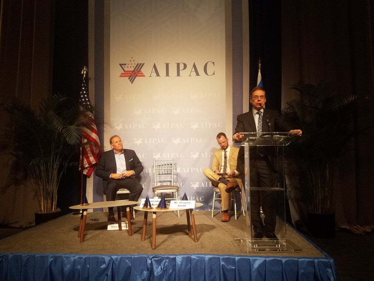 DannyAyalon's tweet photo. Great day one at @AIPAC Policy Conference. Looking forward to the next two days. #ChooseToLead #PolicyConference2018 https://t.co/FSF2P2CRgn