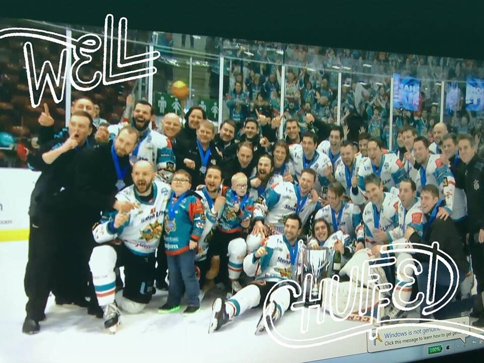 ZanderMercer's tweet photo. C’MON LADS!! #WeAreGiants &amp; We Are Challenge Cup Champions 🏆 SO PROUD OF THIS TEAM!! 👏🏼 @BelfastGiants #CCFinal18 https://t.co/HHbG2OxEoK