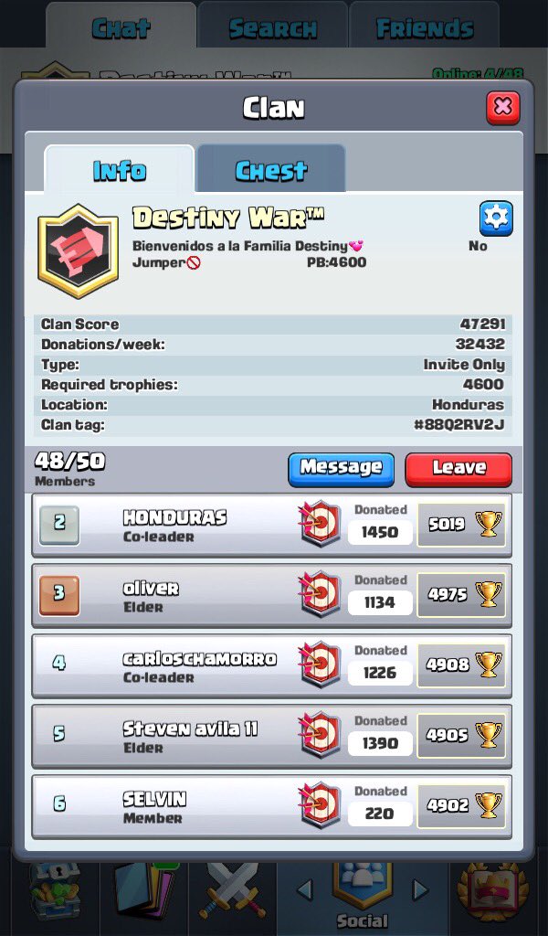 Theffy_Royale's tweet photo. Soy de las líderes regañonas y un tanto delicada como dicen algunos 👀 pero así me quieren!! 🙈🙈 Vengo a elogiar a mi hermoso clan ya que sin esas donaciones no se llevarán a cabo tantas mejoras (No FB si) 😂😂 Los quiero Familia #DestinyWar™ @CruzSaulcruz @CesarManuelVar3 https://t.co/O3XwiT5ZzS