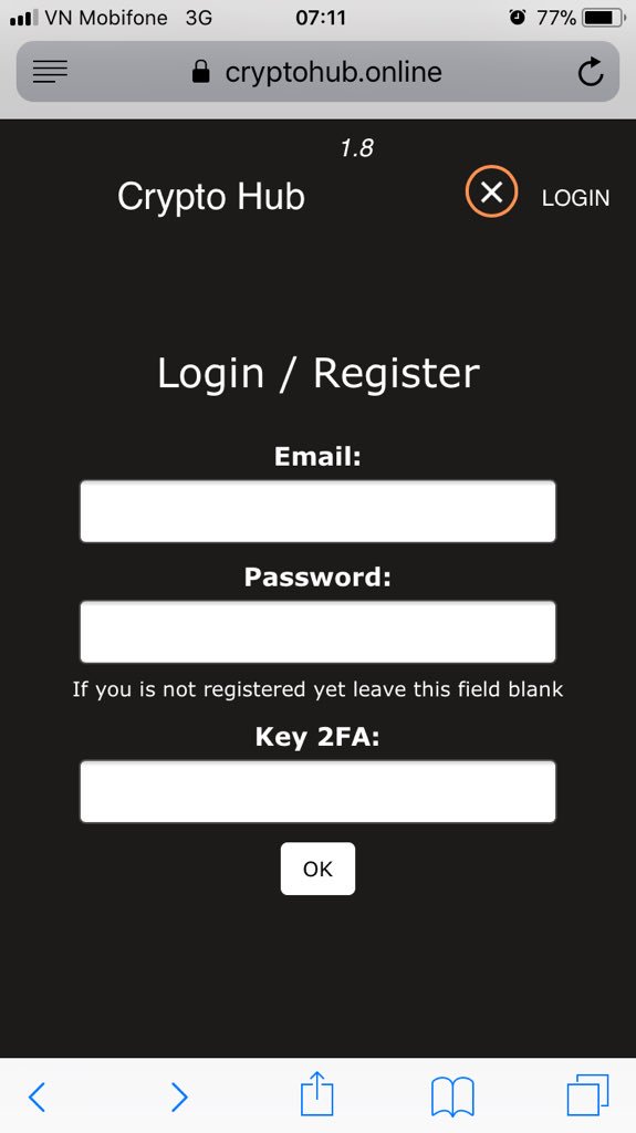 One06Hit's tweet photo. @CryptoHubONLINE @cryptostatsweb i am not register https://t.co/sYKGy5STR4 have support register .thank https://t.co/bKgcPGt7qE