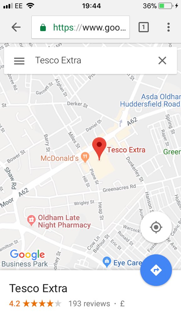 years_twenty's tweet photo. @Tesco Hi Hugh, thanks for replying. My mistake, it’s an Extra store, on Huddersfield road. Be great if you could fix the issue and acknowledge ur staff for working in such awful conditions 😊 https://t.co/vme4sHbI0f