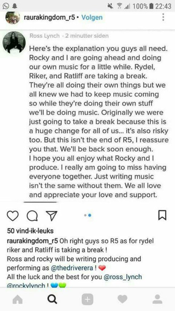 gigglingriker's tweet photo. @RossLynch is this real? ❤️ (I don't have whatever social media this is haha) https://t.co/7eqPH3RLDv