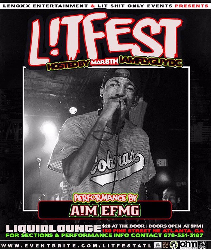 AimForDaHead's tweet photo. Me & @1GunnaGunna 🎯🐍🎥🍾 going crazy on the 8th hosted by: @IAmFlyGuyDC 🎤📻#Atlanta #Concert #EFMG #YSL #404Boyz #MAFIA #DripSeason3 https://t.co/I36Yj7fCw8