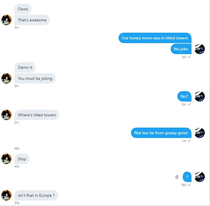 Fumez's tweet image. Isn't that in Europe?