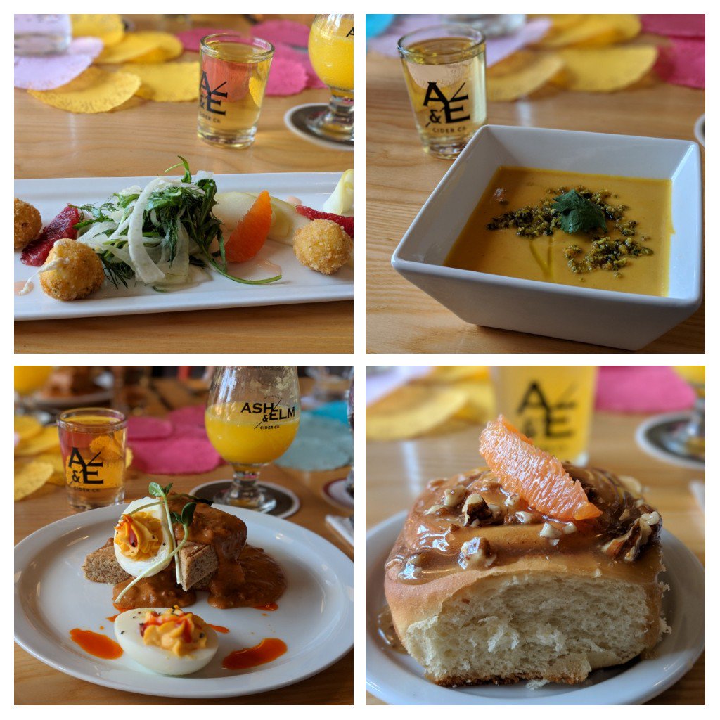 Amazing #cider brunch today with Chef Rachel Hoover! #eathereindy