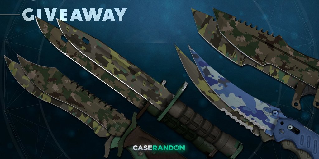 caserandom's tweet image. Win 🏆★ Bayonets ★ Bowie 
★ Flip ★ Huntsman Knives 🎁 
-Go goo.gl/o2nPaE  
-RT&amp;amp;Like⌛️