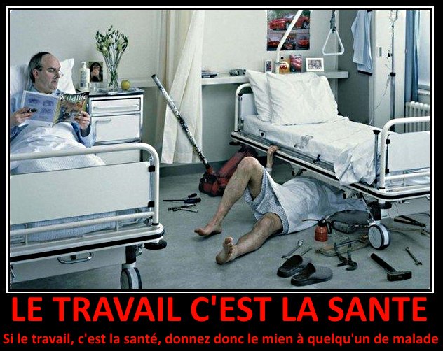 Le travail c'est la santé ? Dans ce cas, donnez le mien à quelqu'un de malade pour qu'il serve à quelque chose :)

autoentrepreneurinfo.com/presenteisme-i…